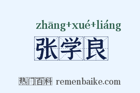 张学良是什么意思的图片